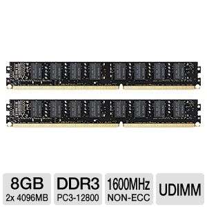 Samsung MV 3V4G3D/US Desktop Memory Kit   8GB (2x 4GB), PC3 12800 