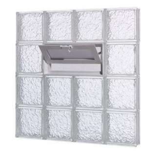 Pittsburgh Corning Icescapes Pattern 32 In. X 32 In. X 3 In. Vented 