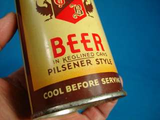 EIGENBROTS FLAT TOP BEER CAN EXCELLENT CONDITION GLOBE BREWING AIR 
