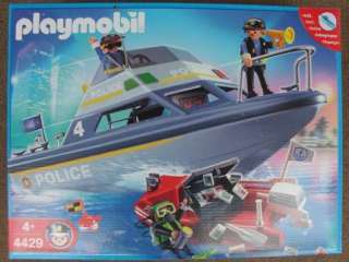 PLAYMOBIL Citylife 4429 Polizei Boot Rettung NEU MIB in Hessen   Bad 