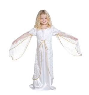 Engel Kleid Christkind Kostüm Engelskostüm Kinder 128  