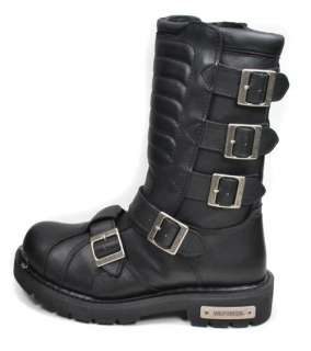   DIVIDSON Boots Side Light 5 Buckle 10 Rock Boot 91687 Men Size  
