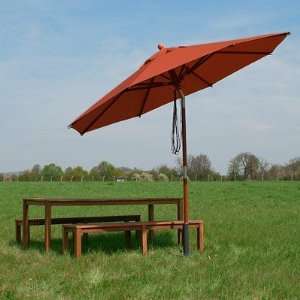 Sonnenschirm Knickschirm terra 3m rund 30001  Garten