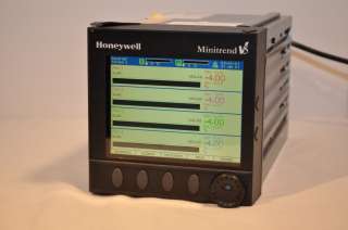 Honeywell Minitrend V5 Digital Recorder w/ Color LCD 4 Channel w 