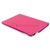 For New iPad 3 3rd Gen Hot Pink 360 Degree Rotating Magnetic Leather 