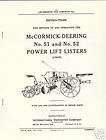 McCormick Deering Rotary Hoe No 5A Manual IHC 1928 Int
