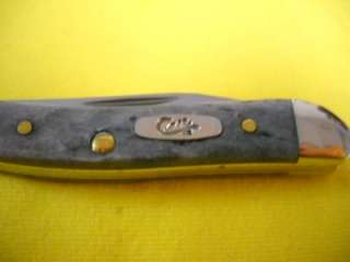 Case XX NEW 13012 Gray Jigged Bone Tiny Toothpick Knife  
