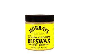 MURRAYS (MURRAYS) 100% PURE AUSTRALIAN BEESWAX 4 OZ.  