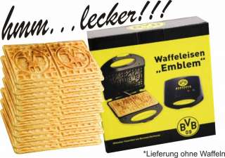 BVB Waffeleisen Deutscher Meister Toaster Sandwichmaker  