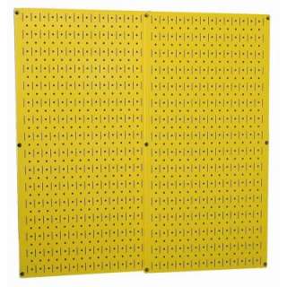Wall Control Yellow Metal Pegboard Pack   Two Pegboard Tool Boards 