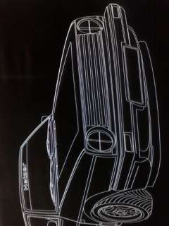 LED NEON GRAVUR für VW Golf 2 II GTI 16V Tuning +*  