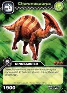 Dinosaur King   Charonosaurus #030 x3  