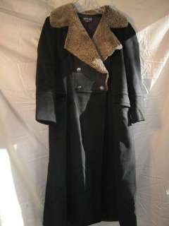 GUC SEARLE BLATT SUDIO Long Vintage Look Coat Jacket 8  