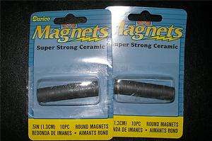 NEW Super Strong Ceramic .5 in MAGNETS 20 pc crafts  