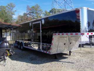 32ft gooseneck car hauler enclosed motorcycle cargo trailer NEW 24ft 