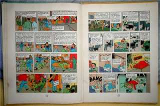 The Adventures of Tintin, Herge, 10 Vintage Hardcover Volumes, Most 