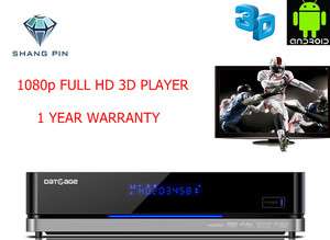 HDpro i6 1080p FULL HD 3D ANDROID HDMI dts Real HD PLAYER   