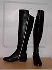 NIB $199 Michael Kors Bromley Black Leather Tall Boots Size 6