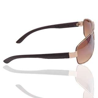 Fashion Retro Square brown Shade Sunglasses UV400 Mens  