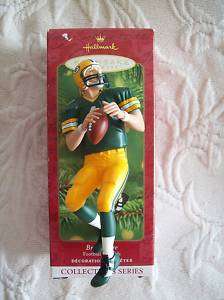 Hallmark Christmas Ornament Brett Favre #4 Packers NIB  