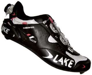 Lake CX236C Carbon Road / Triathlon Bike Shoes, Black  