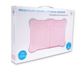 NEW CROWN PINK PREMIUM FITNESS BOARD FOR NINTENDO WII  