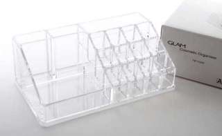 Lovely Clear Acrylic Glam Cosmetic Makeup and Lipstick Storage 
