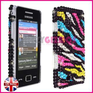 BLING DIAMOND GLITTER CRYSTAL CASE COVER FOR SAMSUNG STAR 2 II TOCCO 