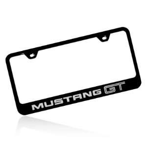  Ford Mustang GT Black Steel License Frame Automotive