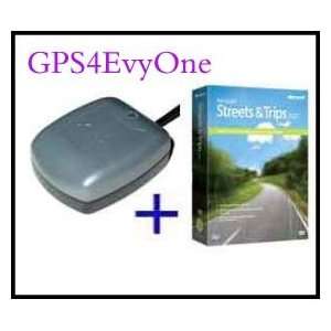  Streets and Trips 2007 + Holux USB GPS Receiver GPS & Navigation