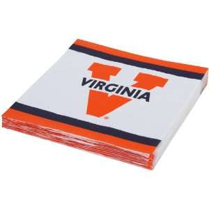 NCAA Virginia Cavaliers 20 Pack Logo Luncheon Napkins  