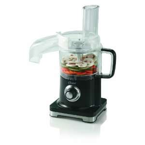   Cup Food Processor with Continuous Food Chute, Black: Kitchen & Dining