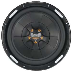  12 Dual 4 Ohm Voice Coil Subwoofer, 2000 Watts