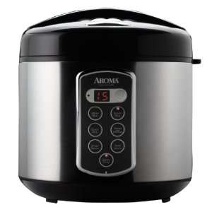 Aroma ARC 2000SB 20 Cup (Cooked) Sensor Logic Rice Cooker and Food 