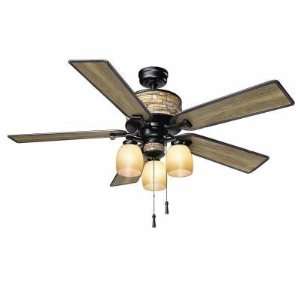 Elijah 52 Indoor/Outdoor Ceiling Fan: Home Improvement