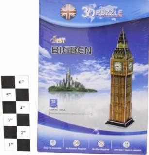 Big Ben Tower Clock 3D Puzzle 30pc  