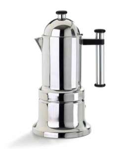 Vev Vigano Kontessa Inox 4 Cup Stovetop Espresso Maker  