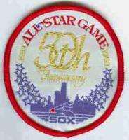 83 50TH ALL STAR GAME UNIFORM PATCH WHITE SOX Unused  