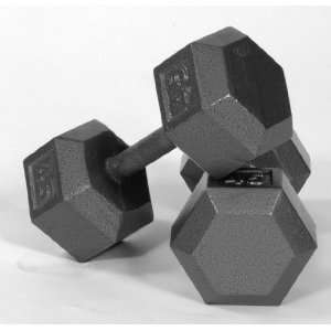   USA Sports Hex Dumbbells   Pair of 80 LB