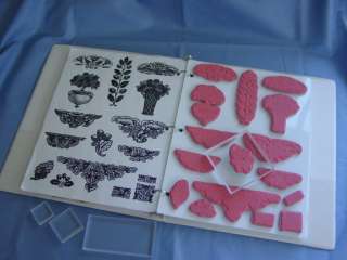 Acrylic & Unmounted Stamp Storage sheets pages 5   NEW  