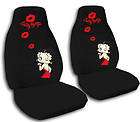 SPECIAL SET Betty boop design CAR SEAT COVERS 9 COLORS