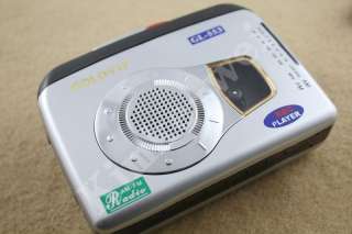 Portable Cassette Player Voice Recorder AM/FM Radio NEW  