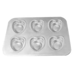  Fat Daddios Heart Crown Pans, Case of 6: Kitchen & Dining
