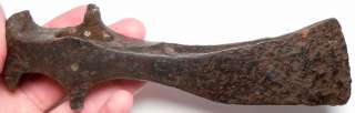 Authentic Ancient Medieval BYZANTINE 1000AD Axe Head Wood Working Tool 