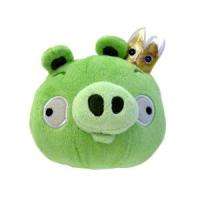 Official Angry Birds 5 Plush KING PIGLET w/Crown Piggy Pig w/Sound by 