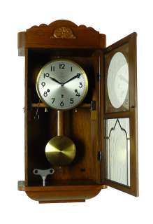 Antique German Junghans Westminster chime wall clock at 1950/1980 