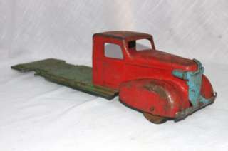 Vintage Antique Stamped Steel Toy Truck for Parts /Restoration Marx 