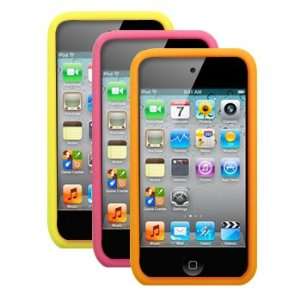   Apple iPod Touch 4 / 4G / 4th Gen   Yellow, Light Pink, Orange Cell