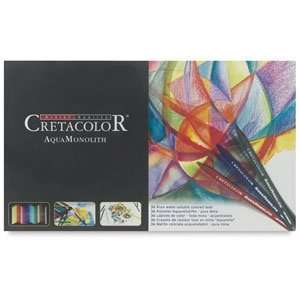   Pencil Sets   Watercolor Pencils, Set of 36, Tin Box Arts, Crafts