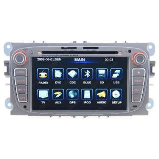 2008 10 Ford S Max Car GPS Navigation Bluetooth IPOD Radio USB MP3 TV 